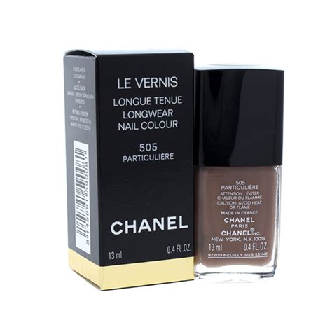 505 chanel|chanel longwear nail polish.